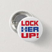 HILLARY LOCK HAAR OP RONDE BUTTON 3,2 CM (Voorkant /achterkant)