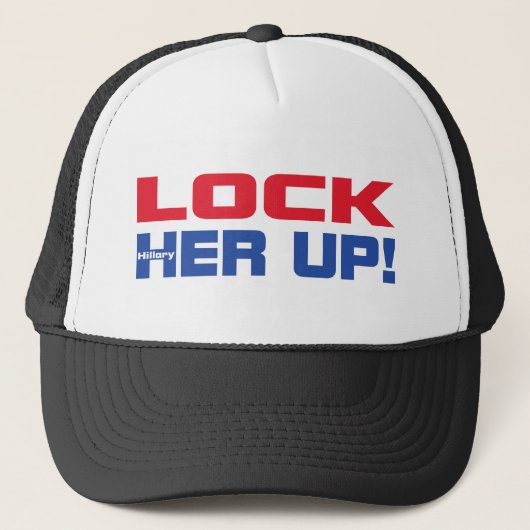 HILLARY LOCK HAAR OP TRUCKER PET (Voorkant)