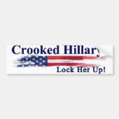 Hillary Lock heeft haar opgesloten Bumpersticker (Voorkant)