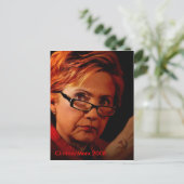 Hillary Marx Clinton Briefkaart (Staand voorkant)