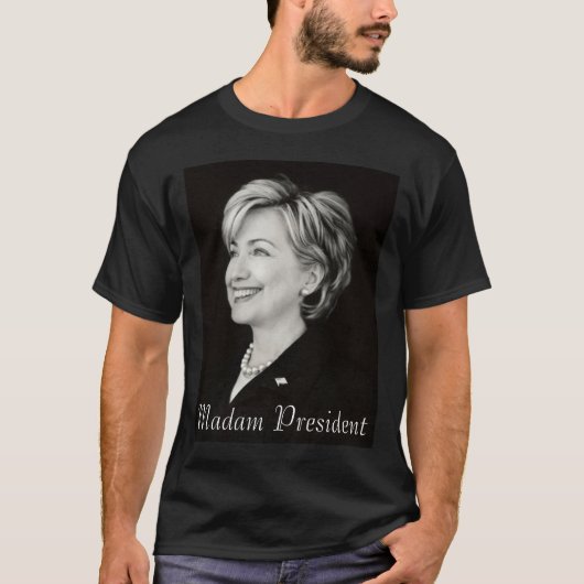 Hillary Mevrouw President T-Shirt (Voorkant)