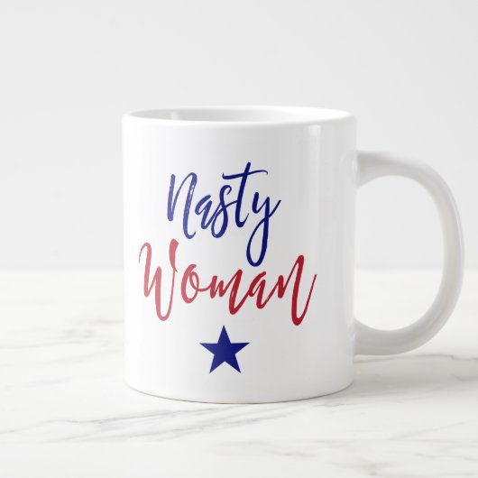 Hillary Nasty Woman Mok (Rechts)