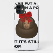 Hillary Poop Case-Mate iPhone Case (Achterkant)