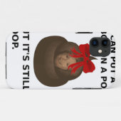 Hillary Poop Case-Mate iPhone Case (Achterkant (horizontaal))