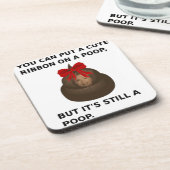 Hillary Poop Onderzetter (Linkerzijde)