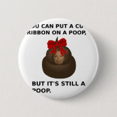 Hillary Poop Ronde Button 5,7 Cm (Voorkant)