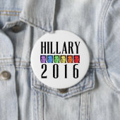 HILLARY PRIDE 2016 -.png Ronde Button 4,0 Cm (In situ)