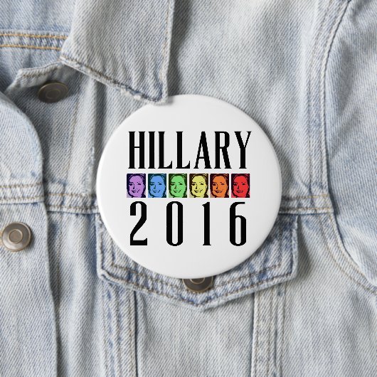 HILLARY PRIDE 2016 -.png Ronde Button 4,0 Cm (In situ)
