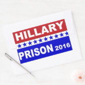 Hillary Prison 2016 populaire politieke stickers (Envelop)