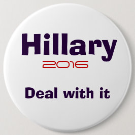 Hillary R Clinton 2016 Ronde Button 6,0 Cm