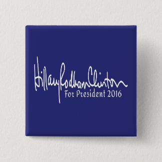 Hillary Rodham Clinton voor Button President 2016
