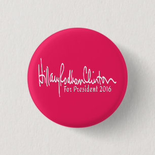 Hillary Rodham Clinton voor Button President 2016
