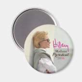 Hillary Rodham Clinton Zonnebril Signature Magnet (Voorkant / Achterkant)