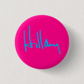 "Hillary" Ronde Button 3,2 Cm (Voorkant)