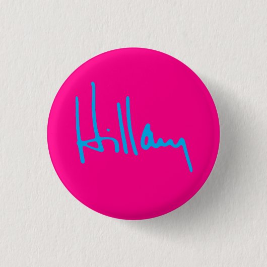 "Hillary" Ronde Button 3,2 Cm (Voorkant)