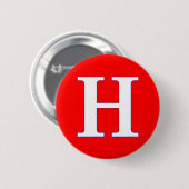 Hillary Ronde Button 5,7 Cm (Voorkant /achterkant)