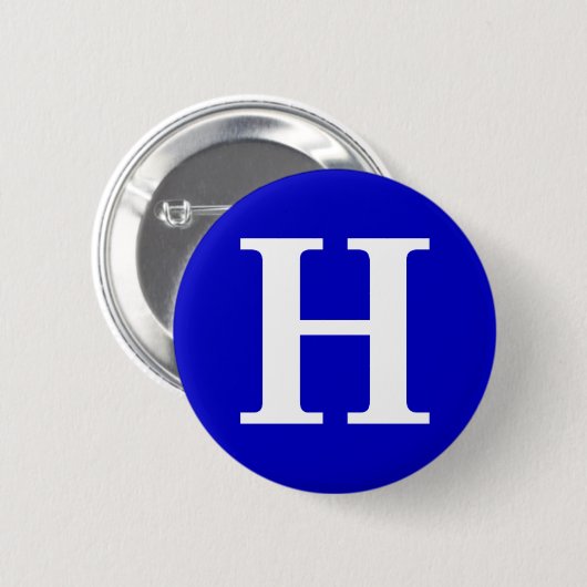 Hillary Ronde Button 5,7 Cm (Voorkant /achterkant)