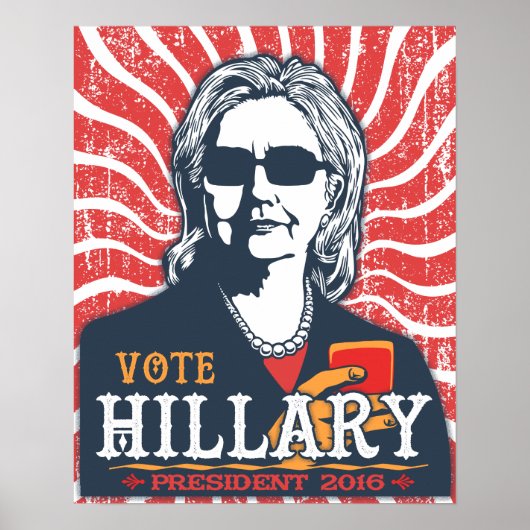 Hillary Shades Poster (Voorkant)