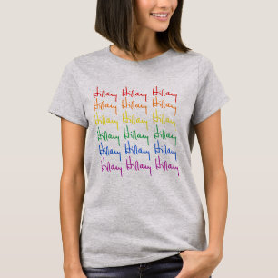 Hillary Signature Pride - Rainbow Colors - LGBT -. T-shirt