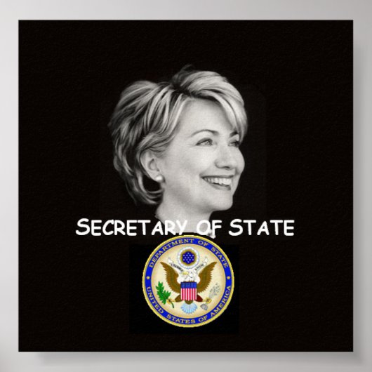 Hillary State Poster (Voorkant)