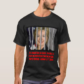 HILLARY TE BIG TO JAIL T-SHIRT (Voorkant)