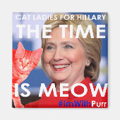 Hillary Time is een magnet (Voorkant)