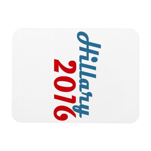 HILLARY TWINTIG ZESTIEN.PNG MAGNEET (Horizontaal)