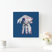 Hillary USA voor President zijn we samen sterker Vierkante Klok (Huis)