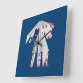 Hillary USA voor President zijn we samen sterker Vierkante Klok (Hoek)