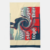 Hillary USA, we zijn sterker samen Theedoek (Verticaal)