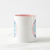 Hillary vertelde je zo 2012 door ButtonZUP Tweekleurige Koffiemok (Center)