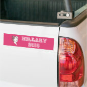 Hillary Voor President 2016 Bumpersticker (Op Truck)