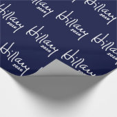 Hillary voor President 2016 Cadeaupapier (Hoek)