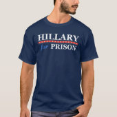 HILLARY VOOR PRISON T-Shirt (Voorkant)