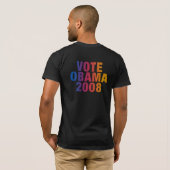 Hillary - Vote Obama Shirt (Achterkant volledig)