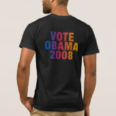 Hillary - Vote Obama Shirt (Achterkant)