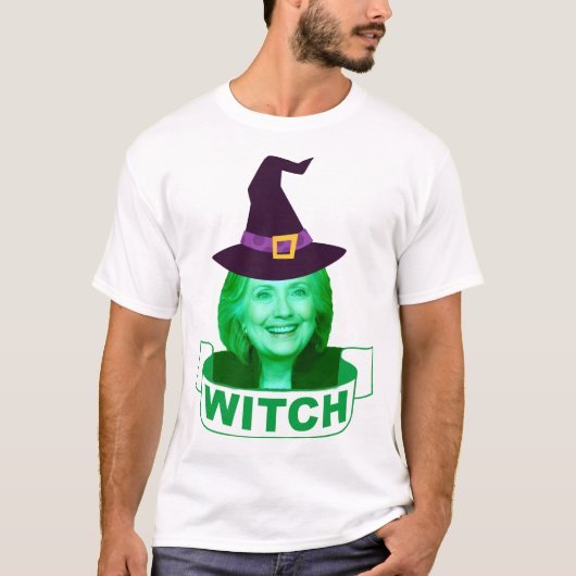 HILLARY WITCH T-Shirt.png T-shirt (Voorkant)