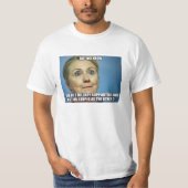 Hillary's aanhangers t-shirt (Voorkant)