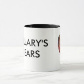 Hillary's tranen - glimlende Trump Mok (Midden)