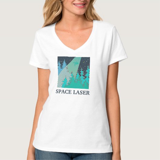 Hillary's Wraak, Space Laser, T-shirt (Voorkant)