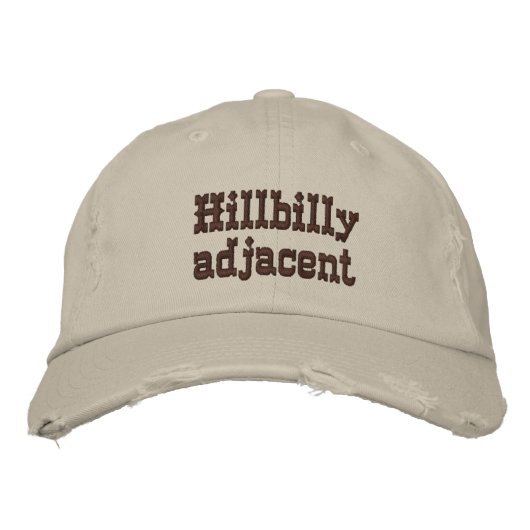 Hillbilly aangrenzend pet (Voorkant)