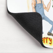 Hillbilly Festive als het wordt Muismat (Hoek)