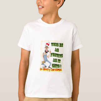 Hillbilly Festive als het wordt T-shirt