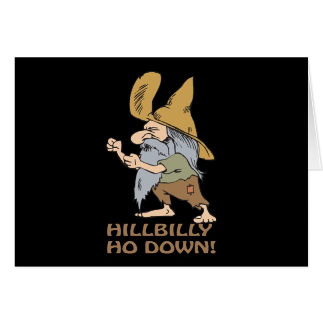 HillBilly Ho Down (Voorkant Horizontaal)