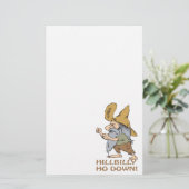 HillBilly Ho Down Briefpapier (Staand voorkant)