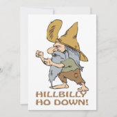 HillBilly Ho Down Kaart (Voorkant)