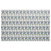 Hillbilly Jug Band Musicians Fabric Stof (Yard (91,4 cm))