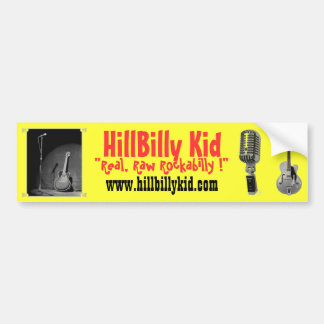 HillBilly Kid bumpersticker