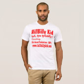 HillBilly Kind Plain T-Shirt (Voorkant volledig)