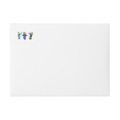 Hillbilly Musicians Wraparound Address Label (Voorkant)